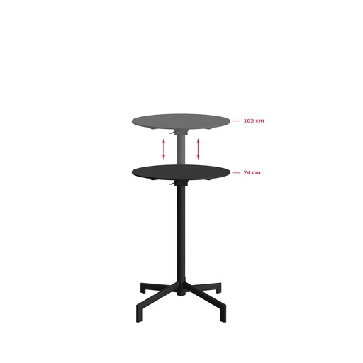 [20500] Versa Table - Black