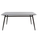 Pedro Dining Table - Wengé/Black Ceramic