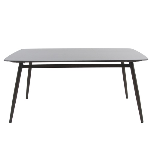 [23381] Pedro Dining Table - Wengé/Black Ceramic